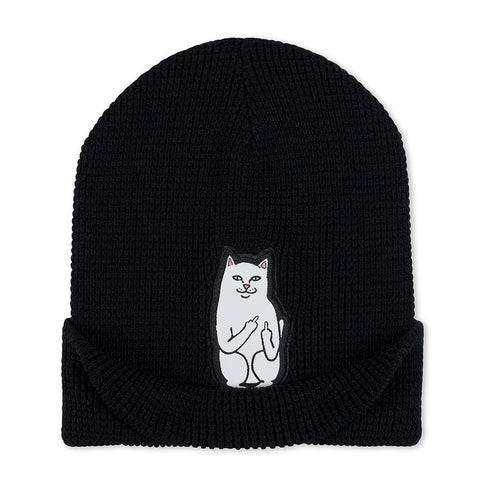 Ripndip Lord Nermal Beanie - Black - Streetart.fr